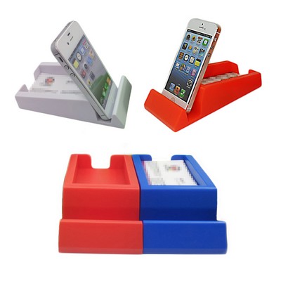 Phone Stand w/ Business Card Holder