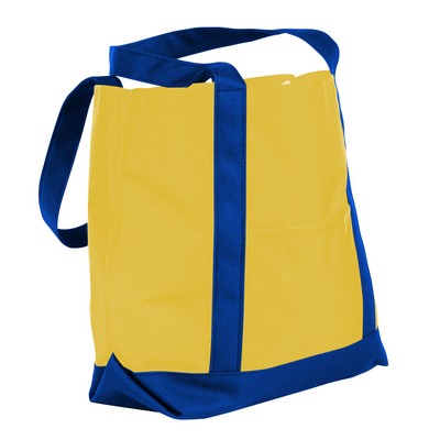 Reinforced 600 Denier Polyester Boat Tote (18"x17")