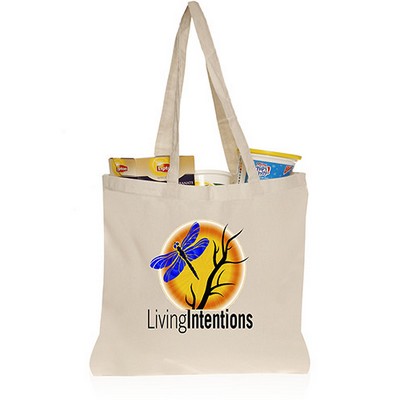 Organic Cotton Tote Bags (15.5"x15")