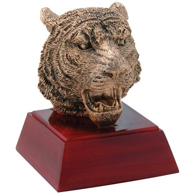 Tiger Resin Award - 4" Tall