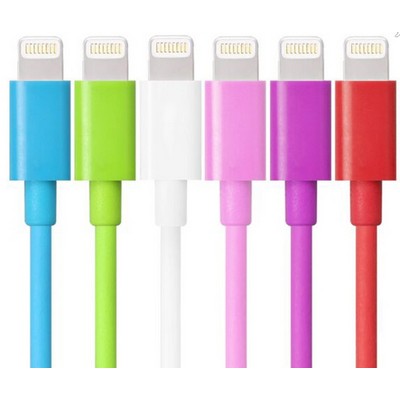 Round Lightning Apple MFI Certified Cable