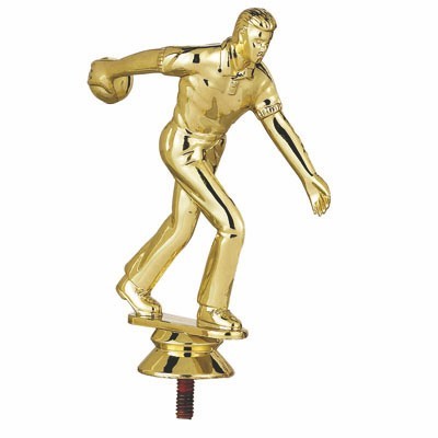 5" Male Bowler Trophy Figure