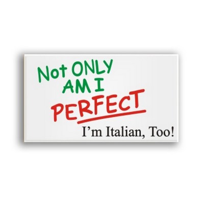 Bumper Sticker 3" x 7"