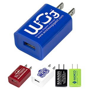 "Hamburg" UL® Listed USB Wall Charger & AC Adaptor (Overseas)