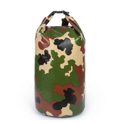 10L Camouflage Foldable Waterproof Tube Bag/Dry Bag