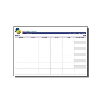 Full-Color Notepads - 25 Sheets (18" x 12")