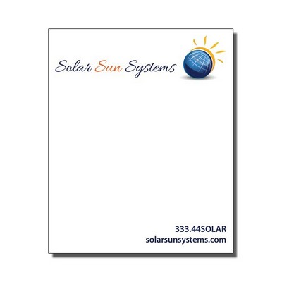 Full-Color Notepads - 100 Sheets (3.5" x 4.25")