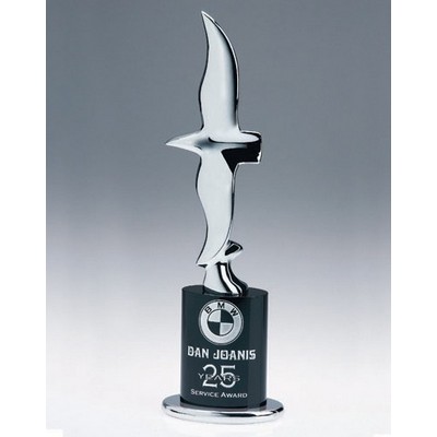 Metal Regal Eagle Award 13"H