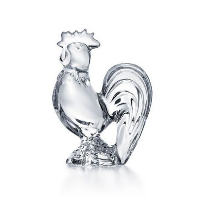 Luxury Line Baccarat Zodiac Clear Crystal Rooster for 2017