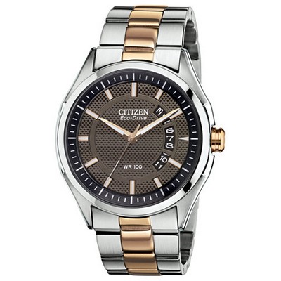 Citizen Men's Drive HTM Rose Gold Two-Tone Eco-Drive Watch