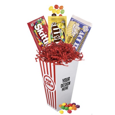 Popcorn & Candy Basket