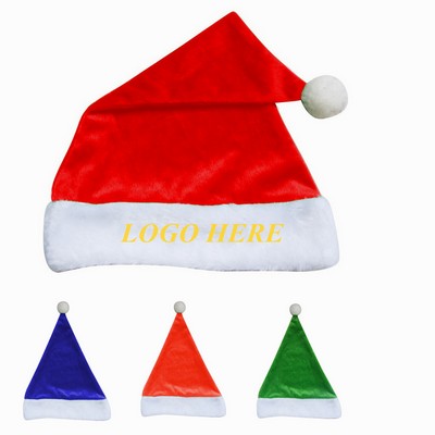 Plush Santa Hat Christmas Hat