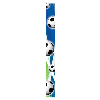 7/8" Stock SOCCER Poly-Satin Sublimated Neck Ribbon