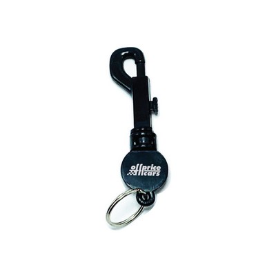 Clip Keyring w/Large Logo Area