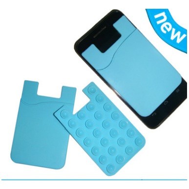 Silicone smart phone wallet II