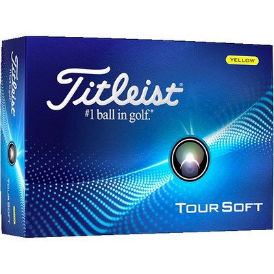 Titleist® Tour Soft Golf Ball - Yellow