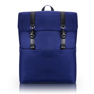 ELEMENT | 15" Navy Nylon Flap-Over Laptop Backpack | McKleinUSA