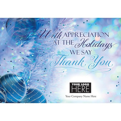 Truly Grateful Holiday Logo Cards