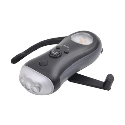 Hand Crank Emergency Radio and Led Flashlight