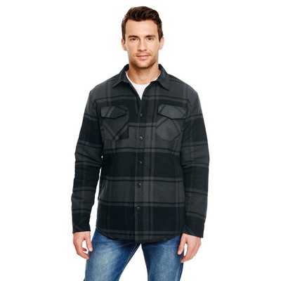 Burnside Adult Quilted Flannel Jacket