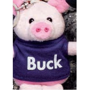 3" Key Chain Pals™ Stuffed Pig