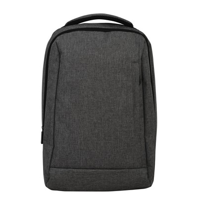 15.6 " Anti-Theft Laptop Backpack in Premium Melange Gray