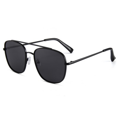 Sunglasses - Smoke Lenses - Black Frames