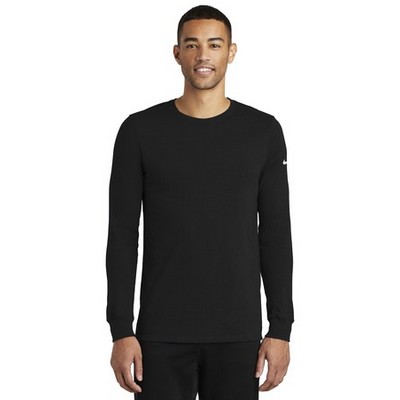 Nike Men's Dri-FIT Cotton/Poly Long Sleeve Tee