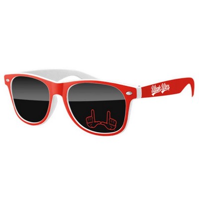 2-Tone Retro Sunglasses