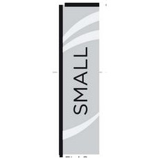 Custom Printed 7.5' Windchaser™ Vertical Flag Kit (2 Side)