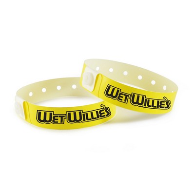 Custom Plastic Wristbands PS-8070-Printed