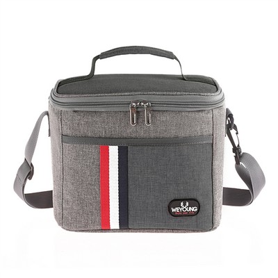 Coolers: Large Lunch Bag Insulated Lunch Box Soft Cooler Cooling Tote