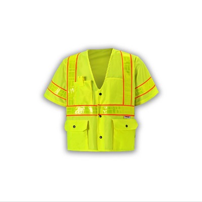 Zipper Front Oralite® High Viz Vest