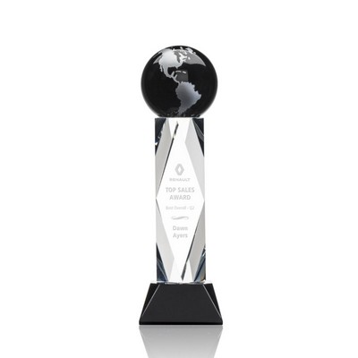 Ripley Globe Award - Optical Black/Silver 14"