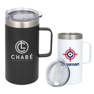 20 Oz. Brew Stainless Steel Powder Coated Mug