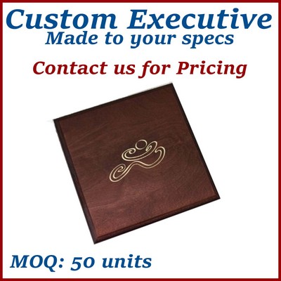 Custom Hinged Wooden Box / Custom Presentation Box