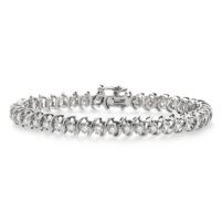 Jilco Inc. White Gold Diamond Tennis Bracelet