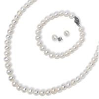 Jilco Inc. White Freshwater Pearl Set