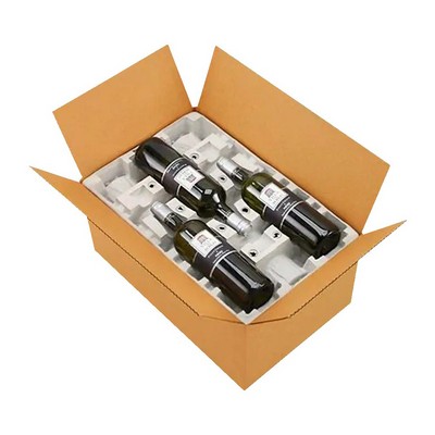 6-Bottle Pulp Wine Shipper