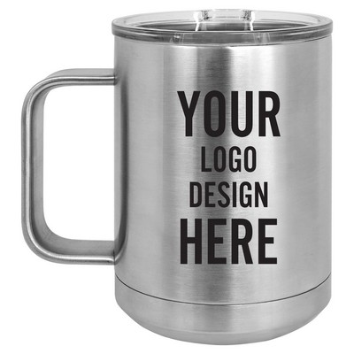 Personalized Polar Camel 15 Oz Mug - Stainless