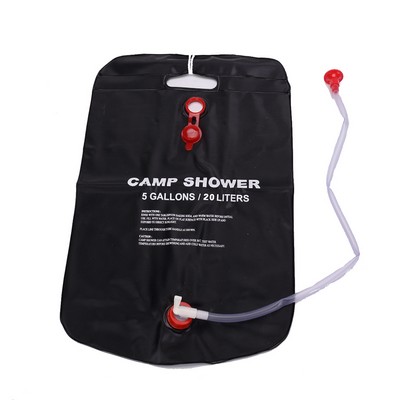 Outdoor 5 Gallons Camp Solar Shower Bag