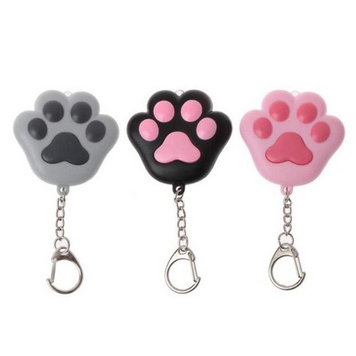 Pet Paw LED Sound Keychain