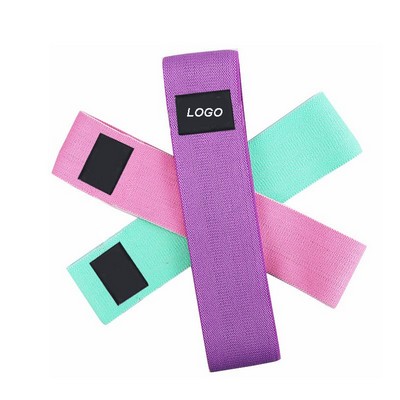 Polyester Anti-Slip Fabric Exercise/Resistance Band