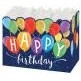 Large Birthday Balloons Theme Gift Basket Box