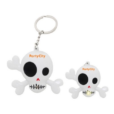 Skull LED Keychain