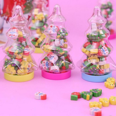 Christmas Eraser Set