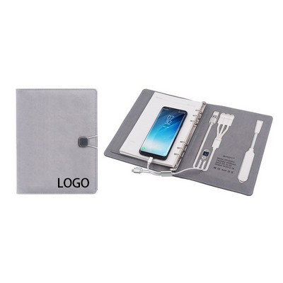 Power Bank Portfolio w/Built-In Mini Lamp