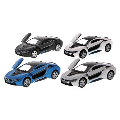 5" 1/36 Die Cast BMW i8 Hard Top