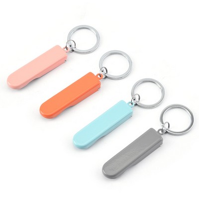 Stainless Steel Nail Clipper Keychain