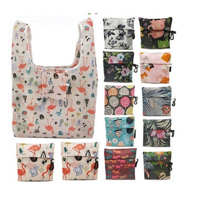 Economy Grocery Vest Bags Reusable And Foldable for Shopping